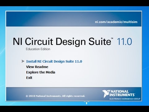 Ni circuit design suite 11.0.2 cracked