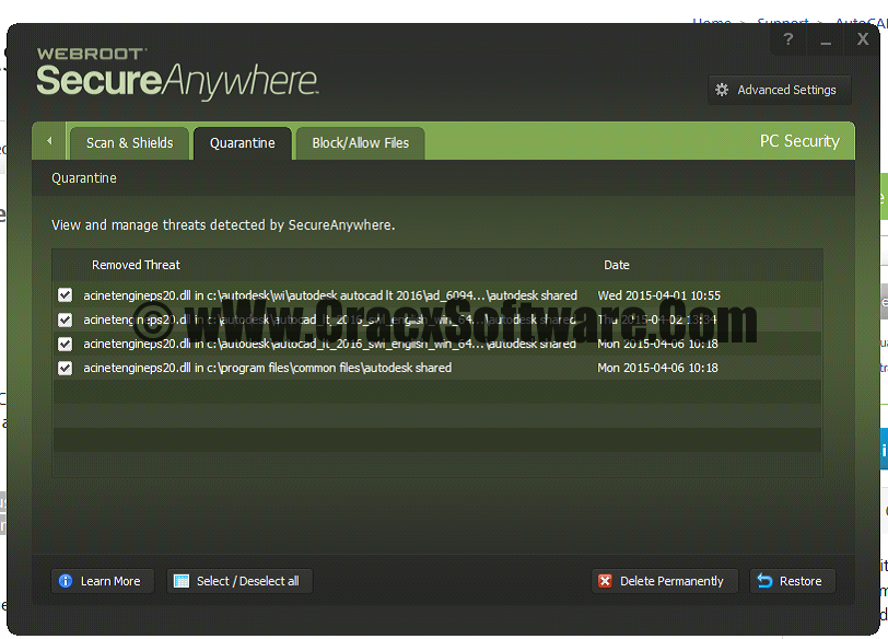remove webroot secureanywhere
